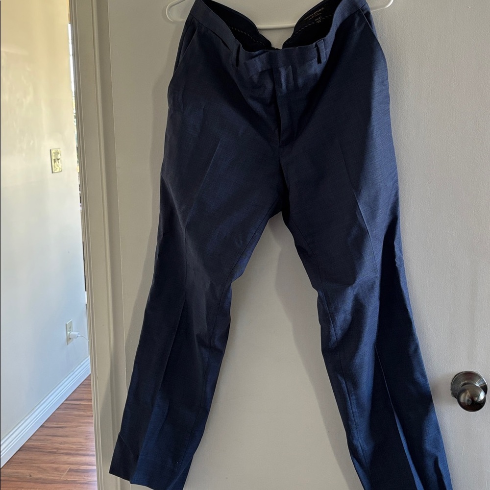 Banana Republic Slim Fit Navy Trousers